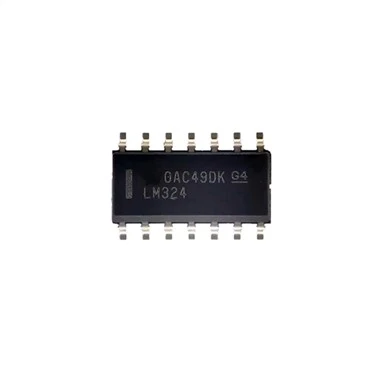 LM324DR SMD SOP14 ফোর-ওয়ে অপারেশনাল অ্যামপ্লিফায়ার পাওয়ার অ্যামপ্লিফায়ার চিপ