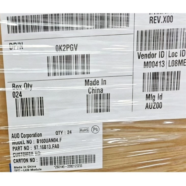 New 16.0 Inch B160UAN04.F LCD Display Module suppliers